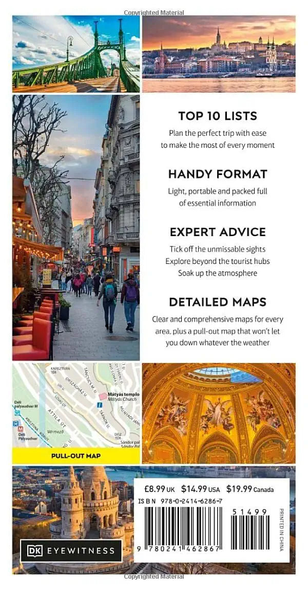 Guide de voyage (en anglais) - Budapest Top 10 | Eyewitness guide de conversation Eyewitness 