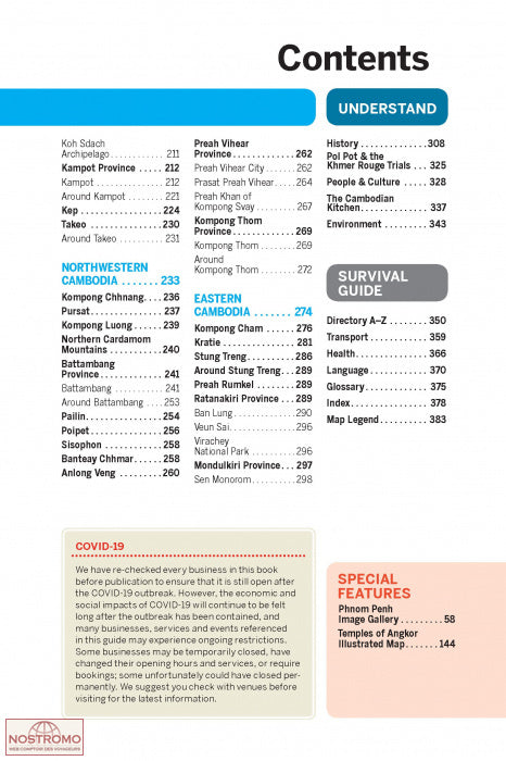 Guide de voyage (en anglais) - Cambodia | Lonely Planet guide de voyage Lonely Planet 