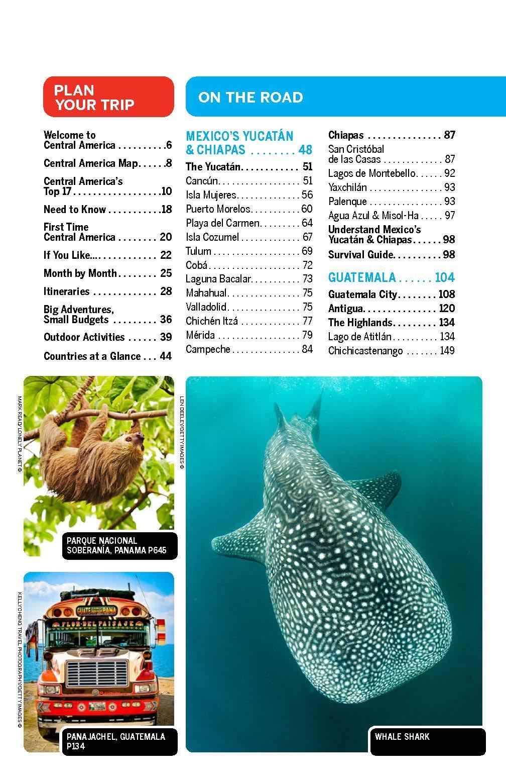 Guide de voyage (en anglais) - Central America | Lonely Planet guide de voyage Lonely Planet 