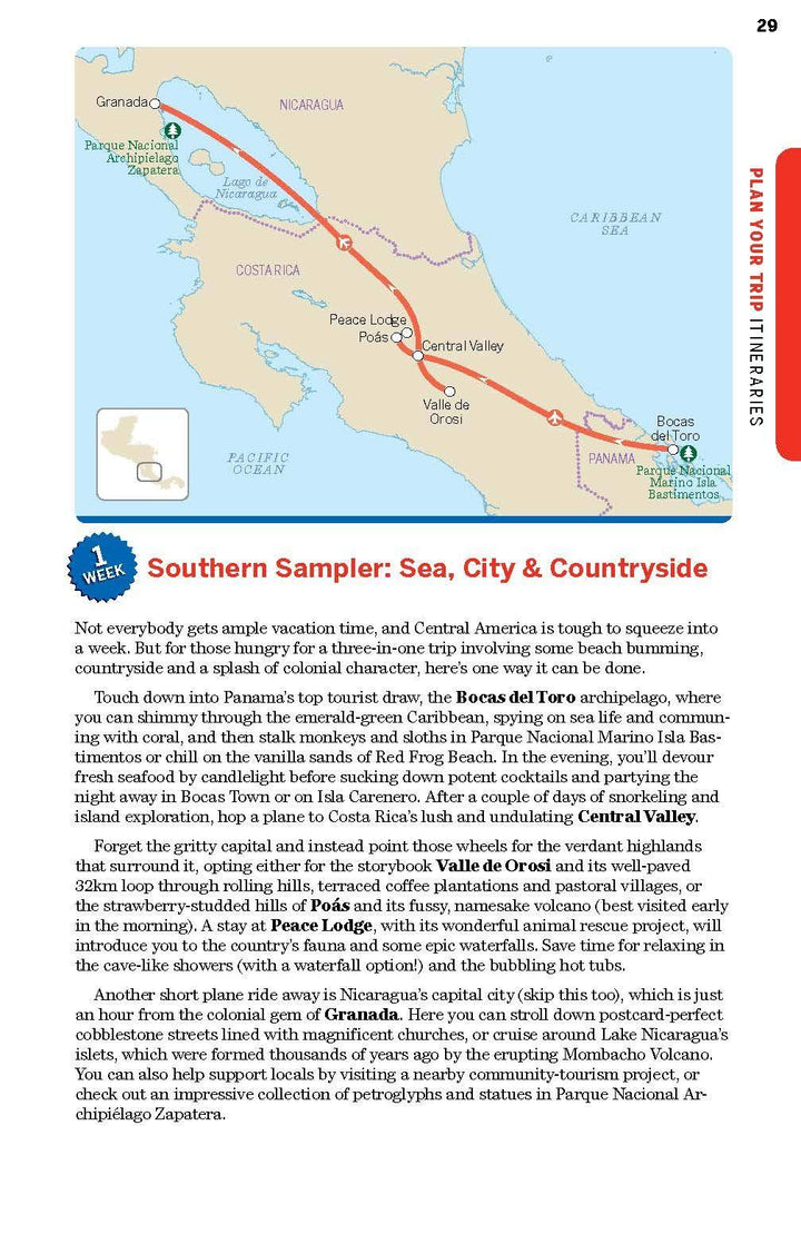 Guide de voyage (en anglais) - Central America | Lonely Planet guide de voyage Lonely Planet 