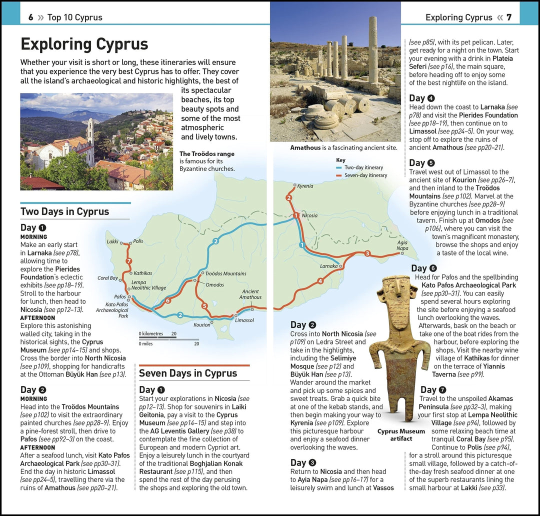 Guide de voyage (en anglais) - Cyprus Top 10 | Eyewitness guide de conversation Eyewitness 