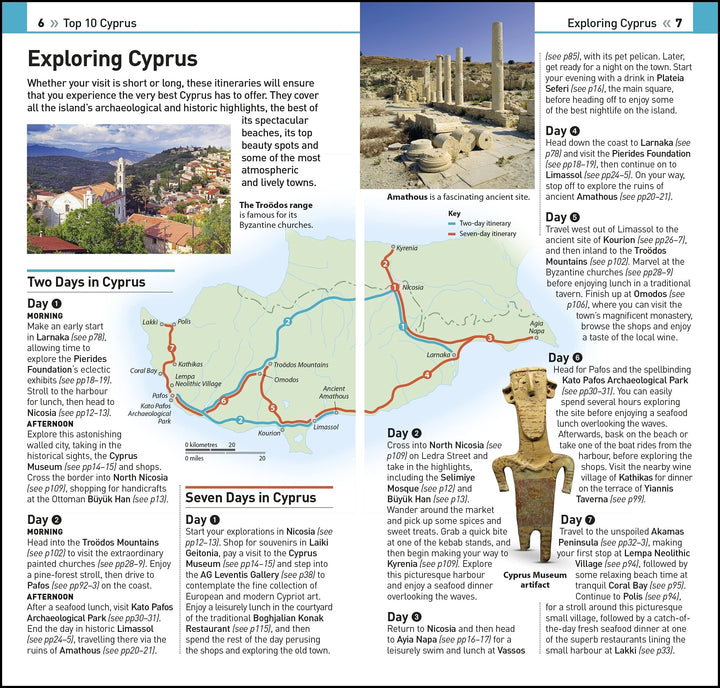 Guide de voyage (en anglais) - Cyprus Top 10 | Eyewitness guide de conversation Eyewitness 