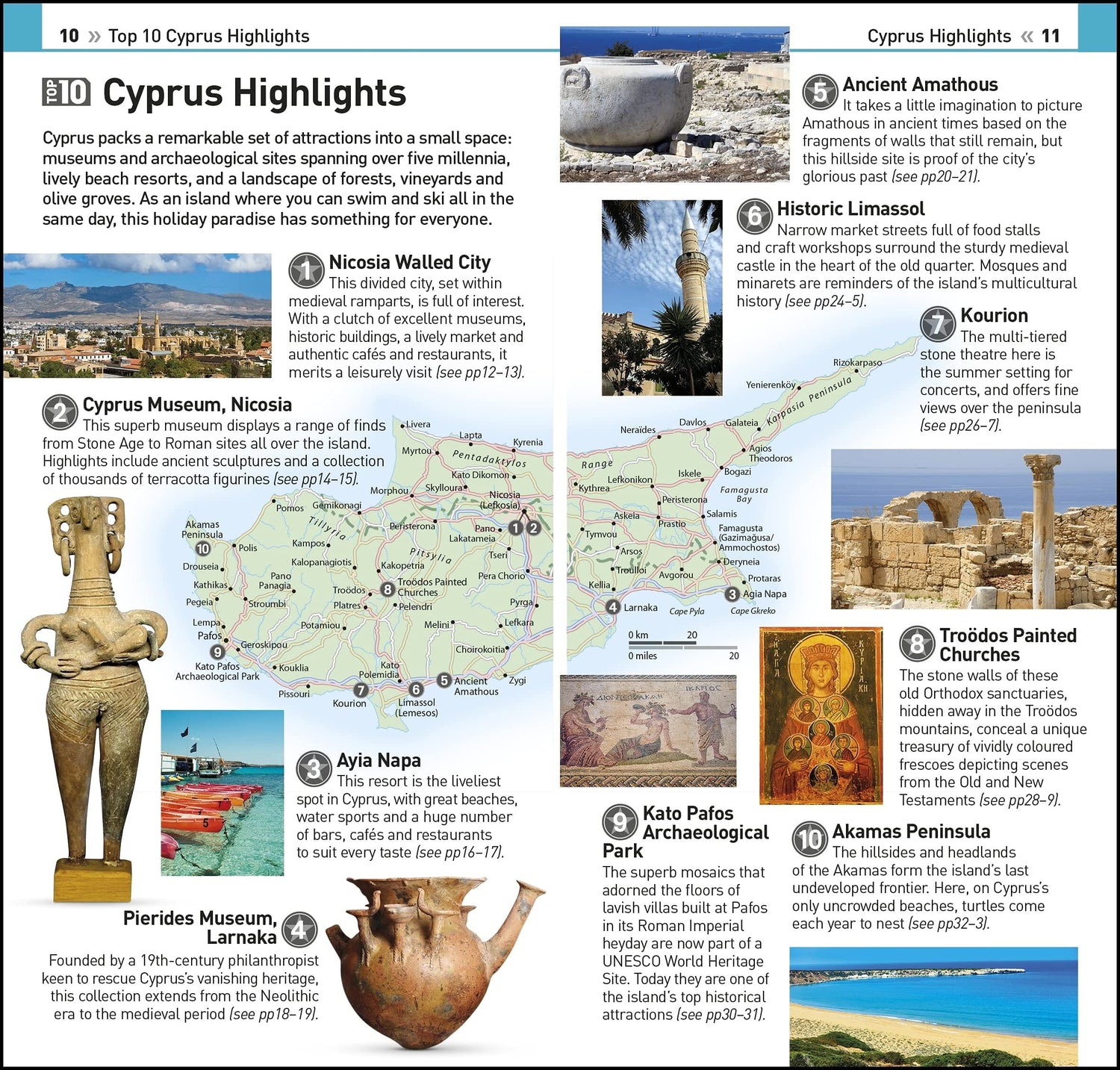 Guide de voyage (en anglais) - Cyprus Top 10 | Eyewitness guide de voyage Eyewitness