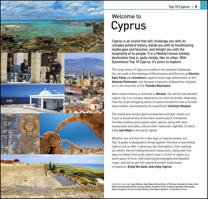 Guide de voyage (en anglais) - Cyprus Top 10 | Eyewitness guide de conversation Eyewitness 