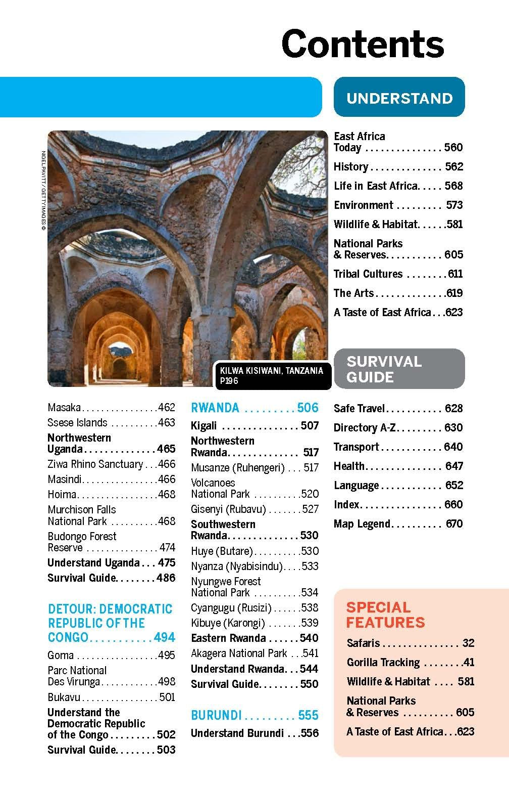 Guide de voyage (en anglais) - East Africa 2023 | Lonely Planet guide de voyage Lonely Planet EN