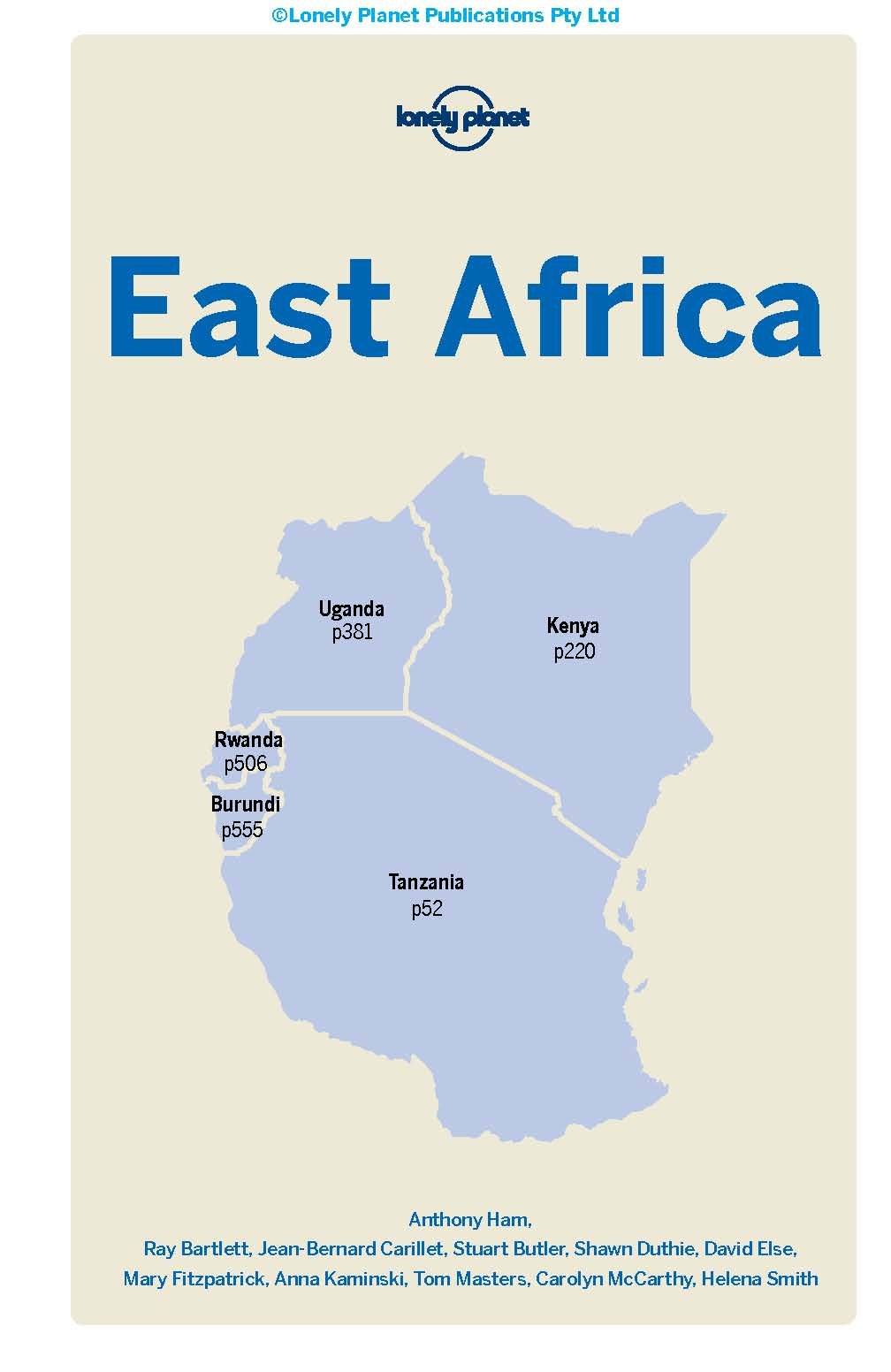 Guide de voyage (en anglais) - East Africa 2023 | Lonely Planet guide de voyage Lonely Planet EN