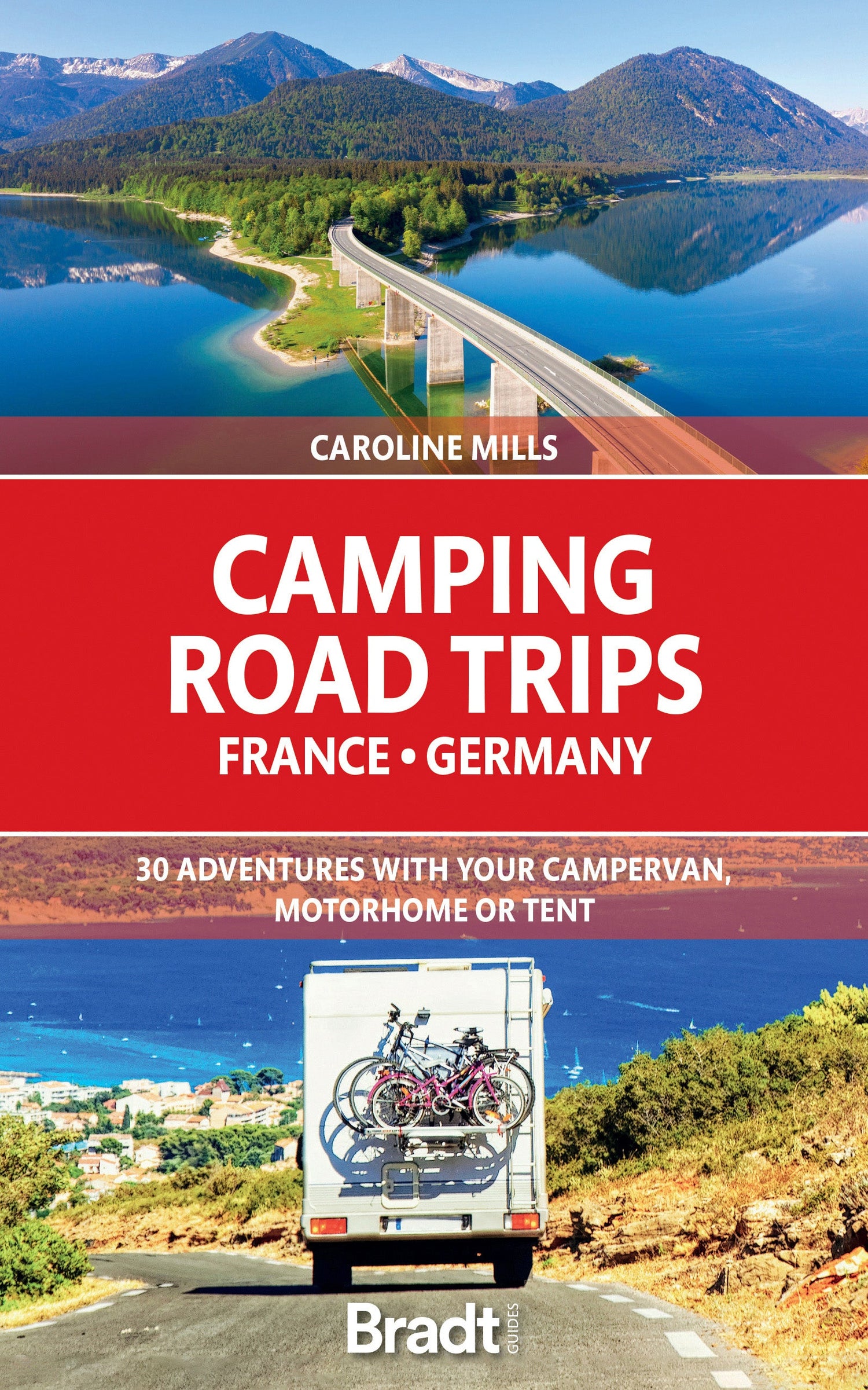 Guide de voyage (en anglais) - France - Germany camping road trips | Bradt guide de voyage Bradt Default Title