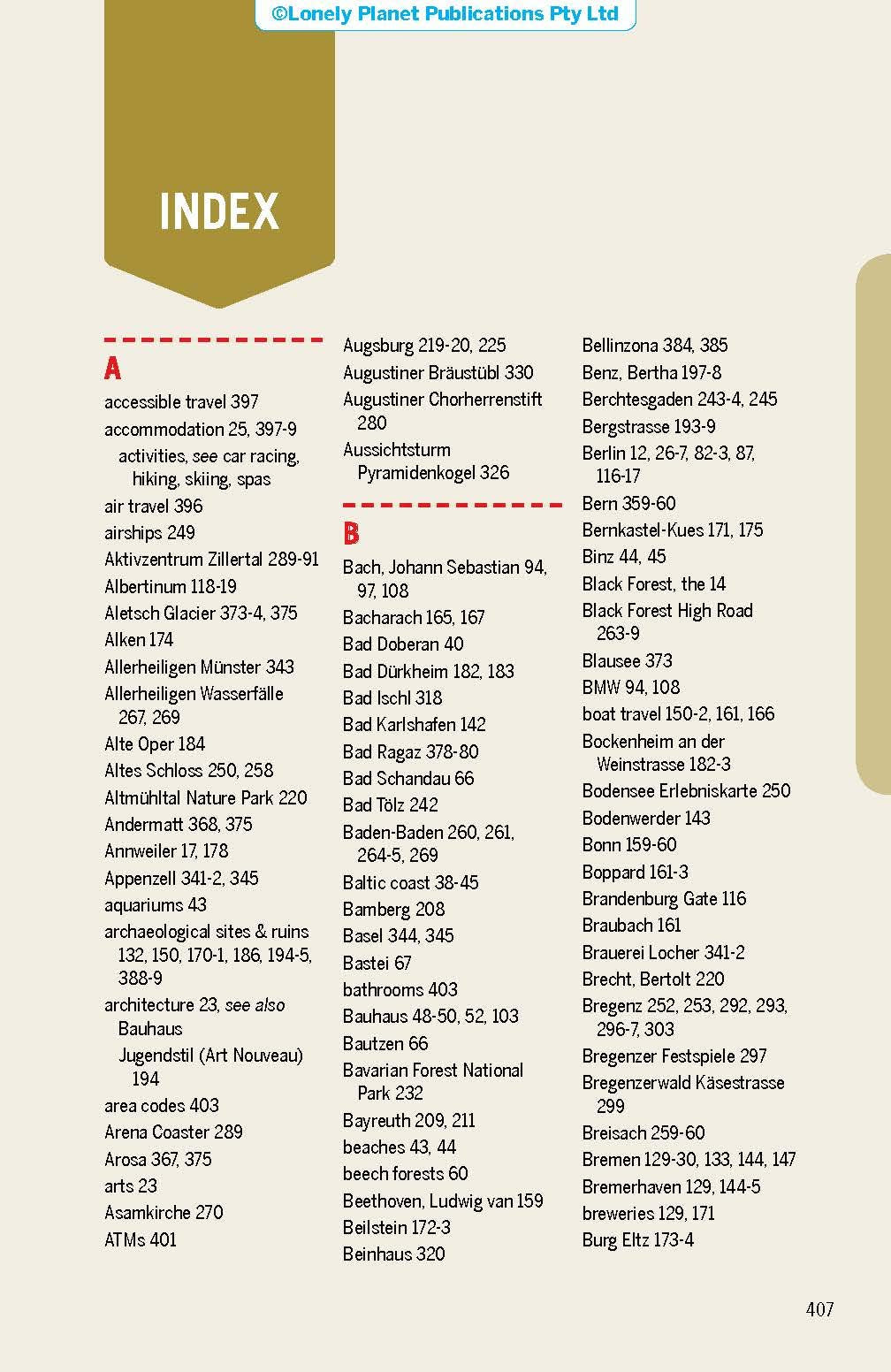 Guide de voyage (en anglais) - Germany, Austria & Switzerland's Best Trips | Lonely Planet guide de voyage Lonely Planet EN