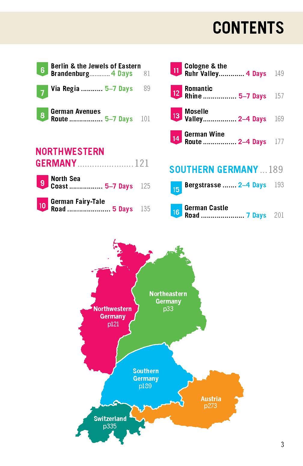 Guide de voyage (en anglais) - Germany, Austria & Switzerland's Best Trips | Lonely Planet guide de voyage Lonely Planet 
