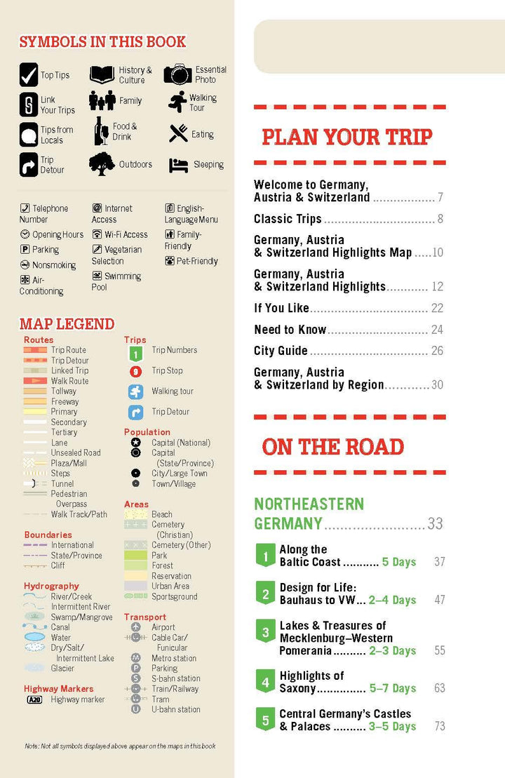 Guide de voyage (en anglais) - Germany, Austria & Switzerland's Best Trips | Lonely Planet guide de voyage Lonely Planet 