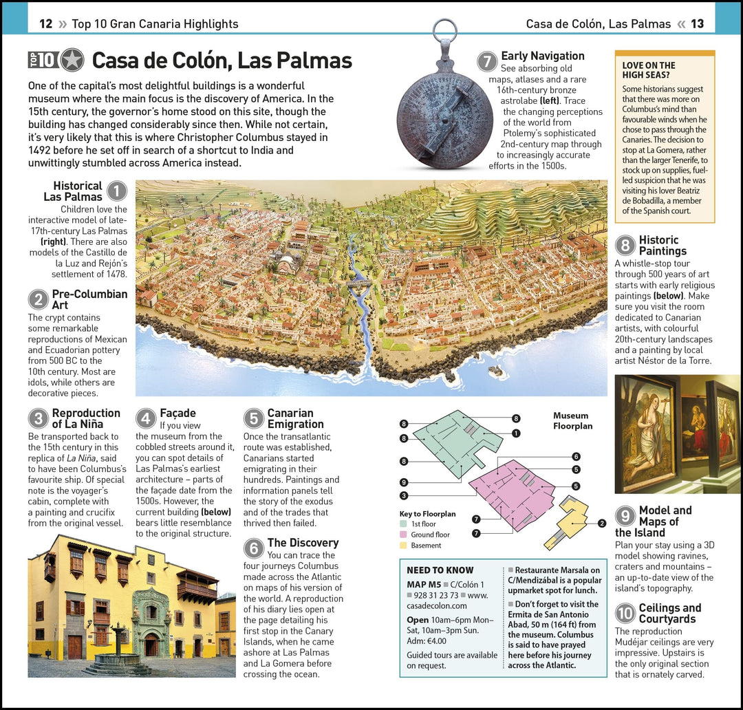 Guide de voyage (en anglais) - Gran Canaria Top 10 | Eyewitness guide petit format Eyewitness 