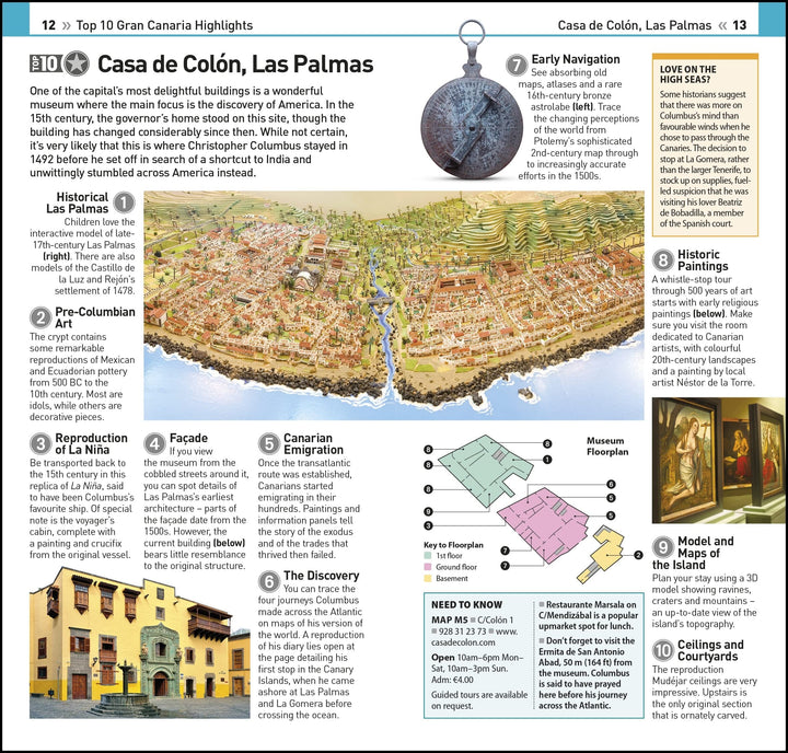 Guide de voyage (en anglais) - Gran Canaria Top 10 | Eyewitness guide petit format Eyewitness 
