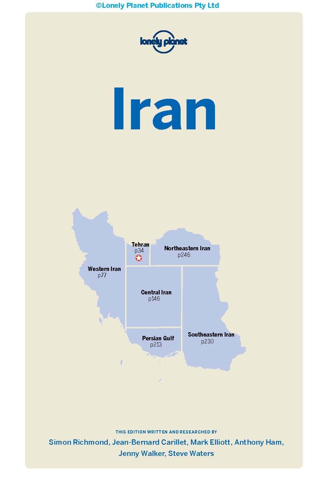 Guide de voyage (en anglais) - Iran | Lonely Planet guide de voyage Lonely Planet EN