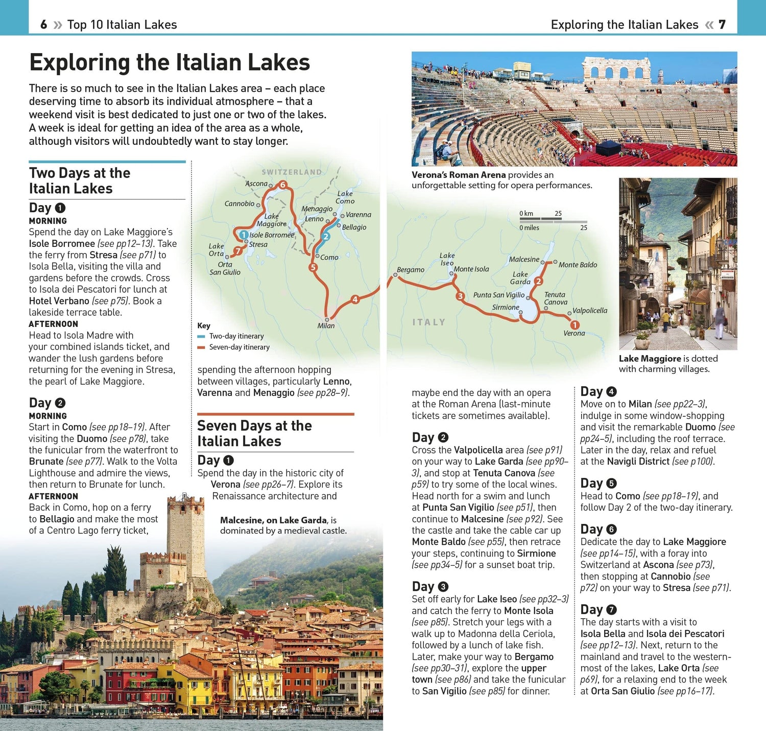 Guide de voyage (en anglais) - Italian Lakes top 10 | Eyewitness guide de voyage Eyewitness 