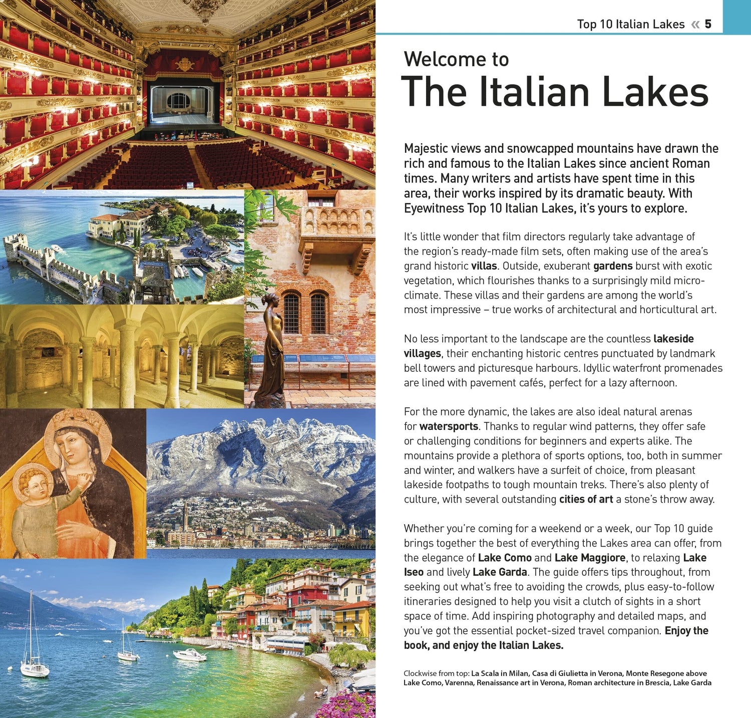 Guide de voyage (en anglais) - Italian Lakes top 10 | Eyewitness guide de voyage Eyewitness 