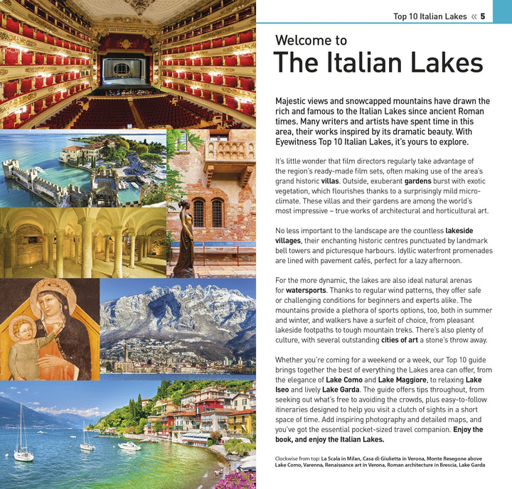Guide de voyage (en anglais) - Italian Lakes top 10 | Eyewitness guide de voyage Eyewitness 