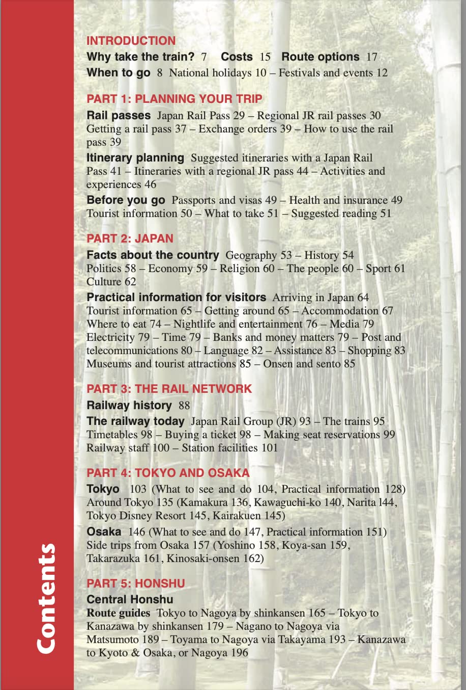 Guide de voyage (en anglais) - Japan by rail | Trailblazer guide de voyage Trailblazer 