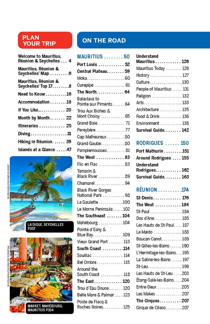 Guide de voyage (en anglais) - Mauritius - Réunion & Seychelles | Lonely Planet guide de voyage Lonely Planet 