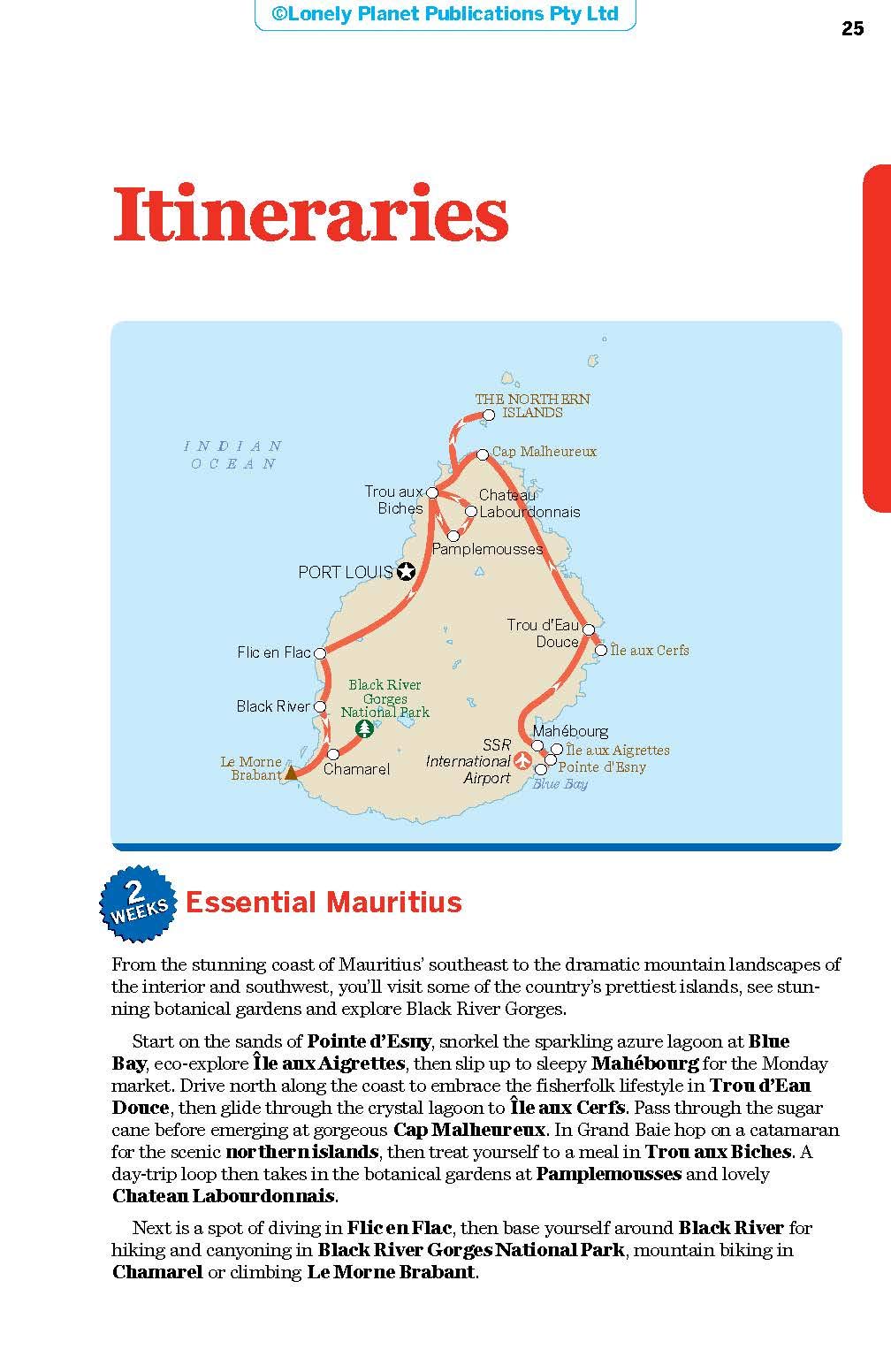 Guide de voyage (en anglais) - Mauritius - Réunion & Seychelles | Lonely Planet guide de voyage Lonely Planet 