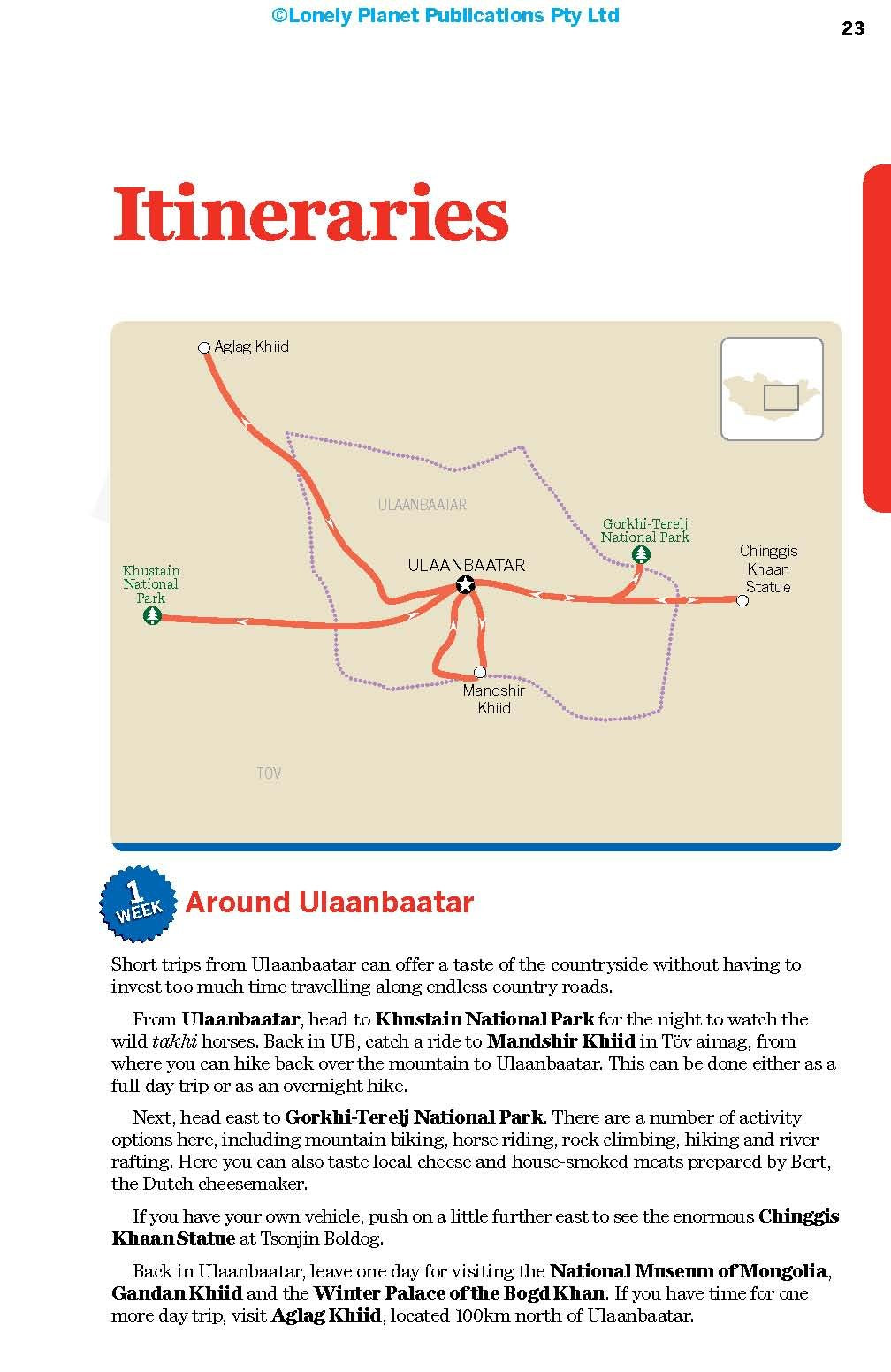 Guide de voyage (en anglais) - Mongolia | Lonely Planet guide de voyage Lonely Planet 