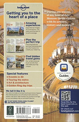 Guide de voyage (en anglais) - Moscow | Lonely Planet guide de voyage Lonely Planet EN