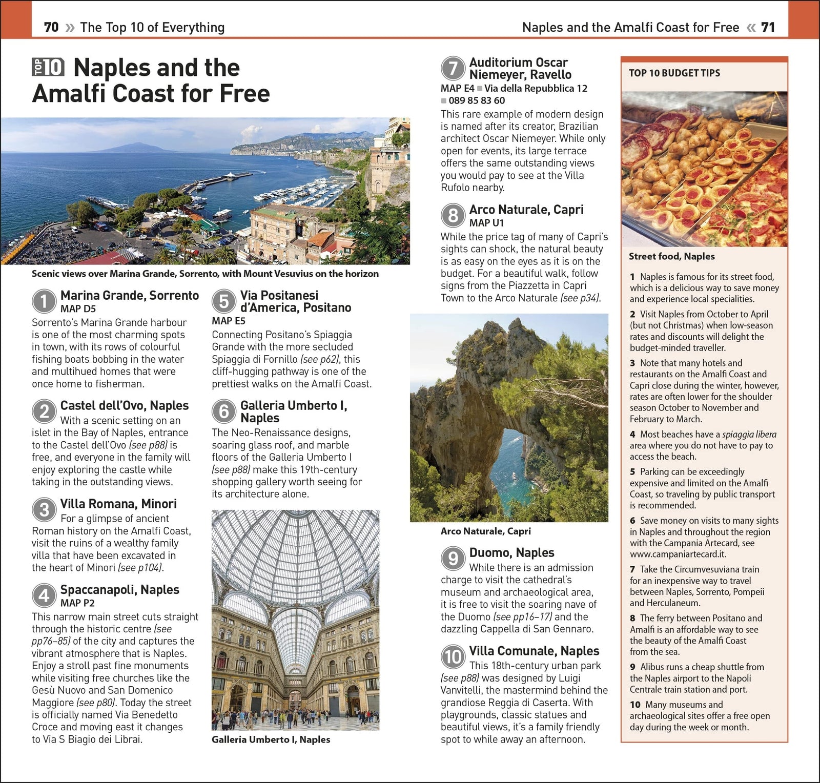 Guide de voyage (en anglais) - Top 10 Naples & the Amalfi Coast 2025 | Eyewitness guide de voyage Eyewitness