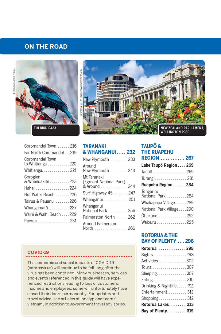 Guide de voyage (en anglais) - New Zealand's North Island - Édition 2021 | Lonely Planet guide de voyage Lonely Planet 