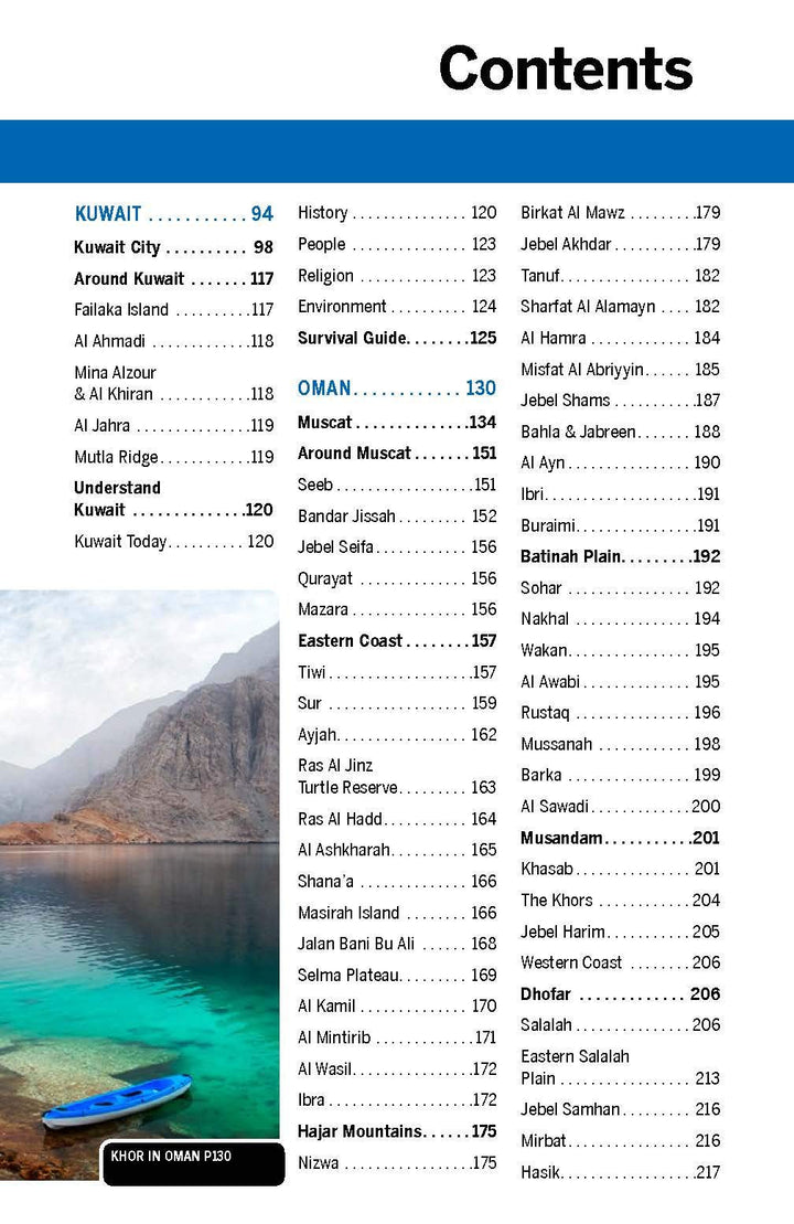 Guide de voyage (en anglais) - Oman & the UAE & Arabian Peninsula | Lonely Planet guide de voyage Lonely Planet 