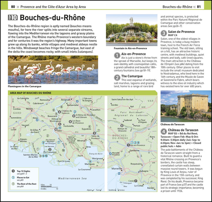 Guide de voyage (en anglais) - Provence & the Côte d'Azur Top 10 | Eyewitness guide petit format Eyewitness 