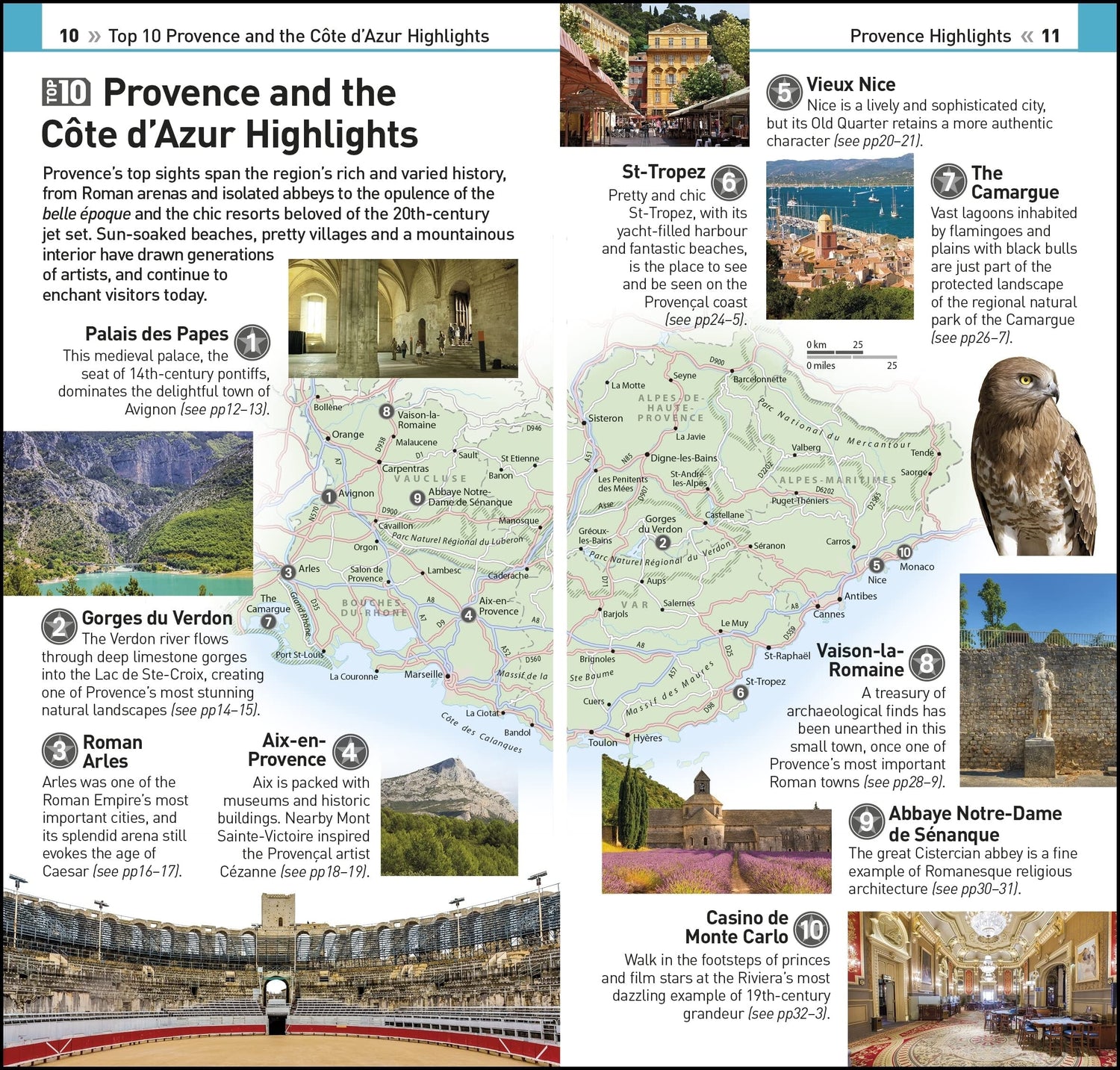 Guide de voyage (en anglais) - Provence & the Côte d'Azur Top 10 | Eyewitness guide de voyage Eyewitness