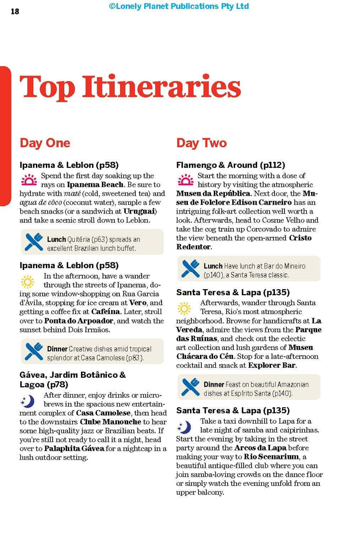 Guide de voyage (en anglais) - Rio de Janeiro | Lonely Planet guide de voyage Lonely Planet EN 