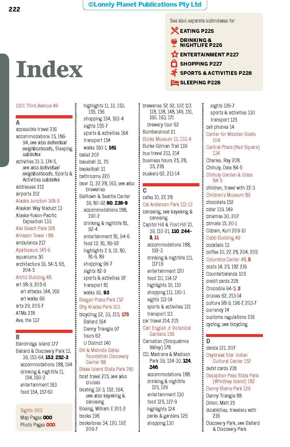 Guide de voyage (en anglais) - Seattle | Lonely Planet guide de voyage Lonely Planet EN 