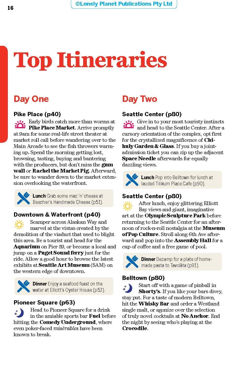 Guide de voyage (en anglais) - Seattle | Lonely Planet guide de voyage Lonely Planet EN 