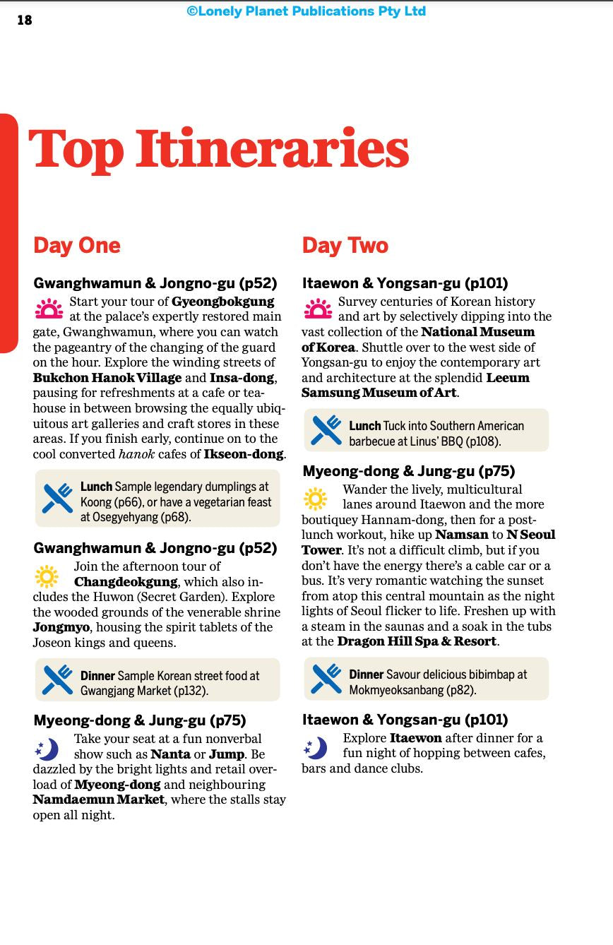 Guide de voyage (en anglais) - Seoul | Lonely Planet guide de voyage Lonely Planet EN 