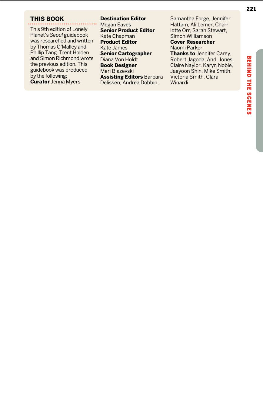 Guide de voyage (en anglais) - Seoul | Lonely Planet guide de voyage Lonely Planet EN 