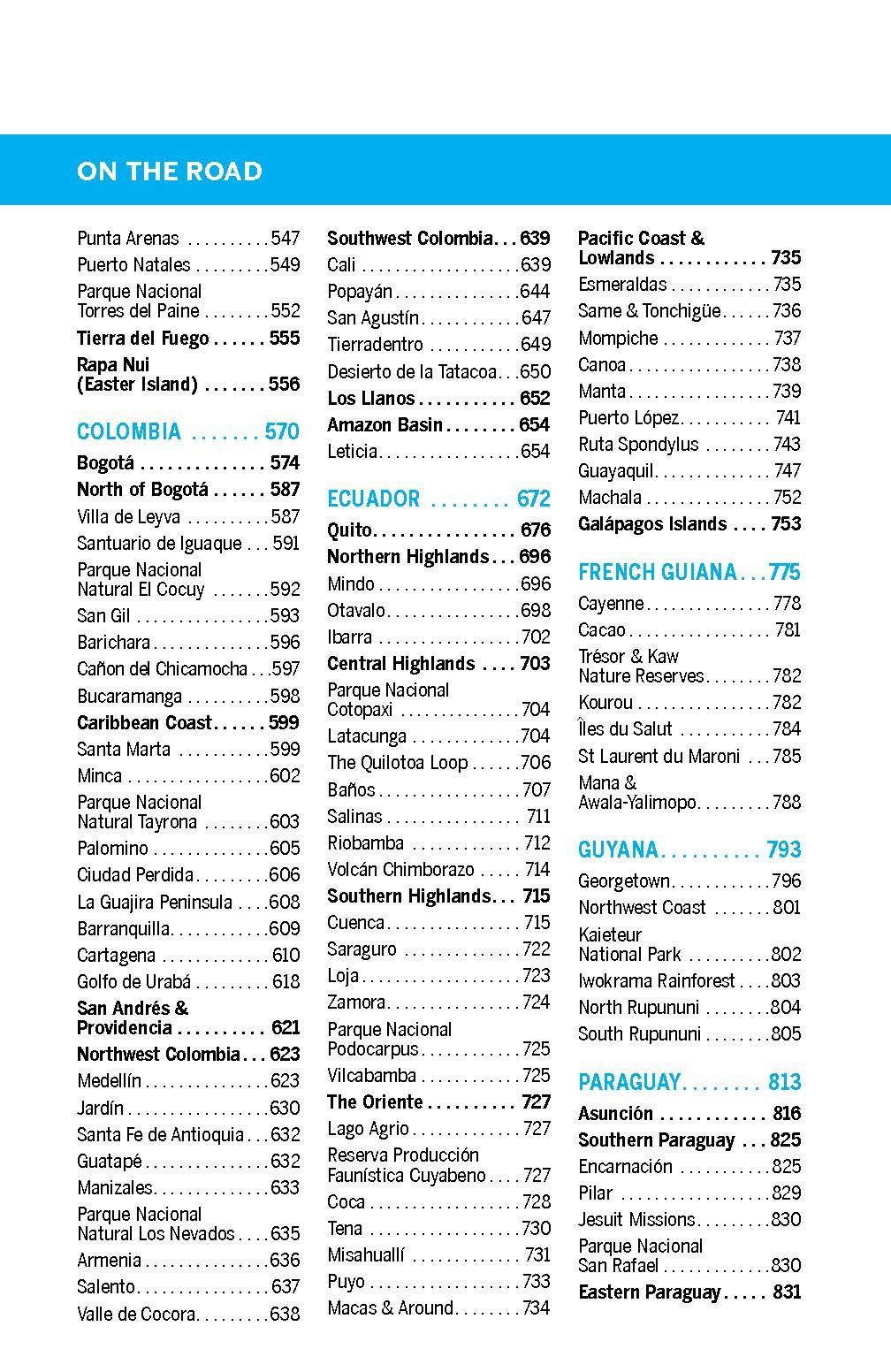Guide de voyage (en anglais) - South America | Lonely Planet guide de voyage Lonely Planet 