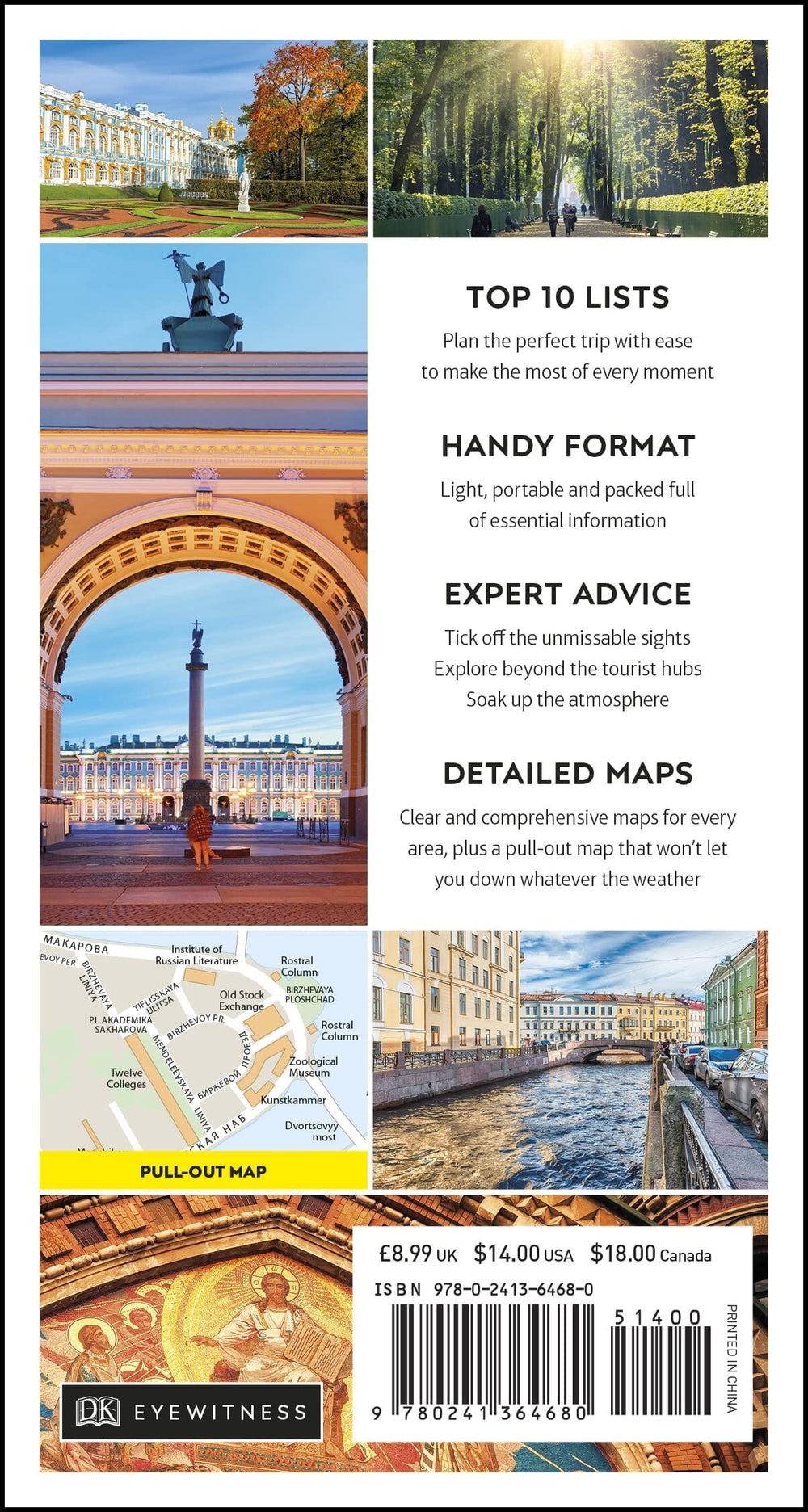 Guide de voyage (en anglais) - St-Petersburg Top 10 | Eyewitness guide petit format Eyewitness 