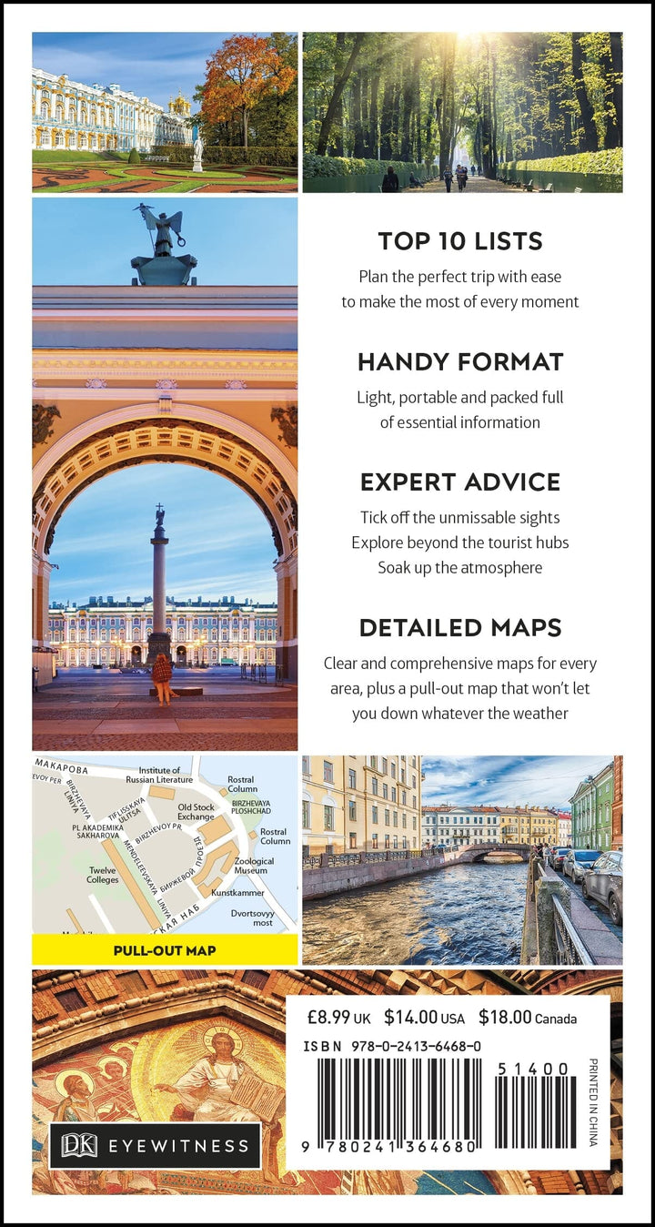 Guide de voyage (en anglais) - St-Petersburg Top 10 | Eyewitness guide petit format Eyewitness 