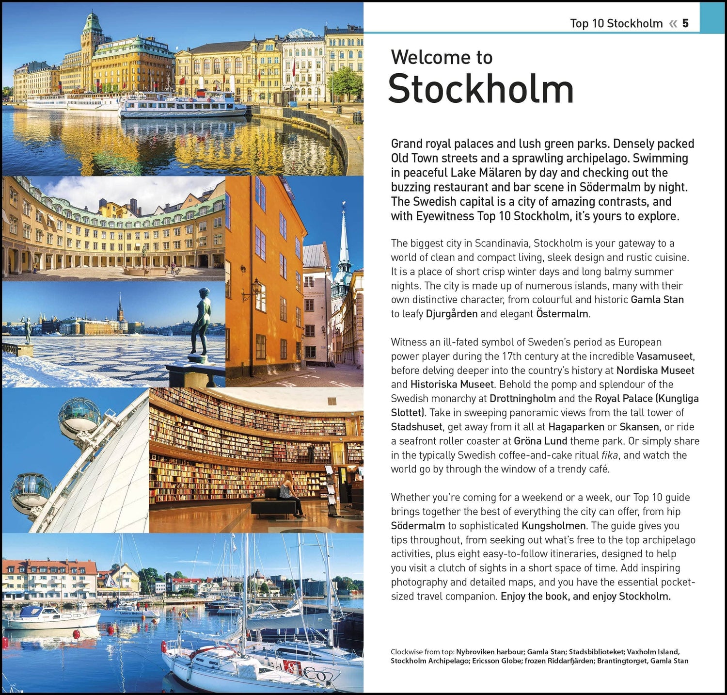 Guide de voyage (en anglais) - Top 10 Stockholm 2025 | Eyewitness guide de voyage Eyewitness