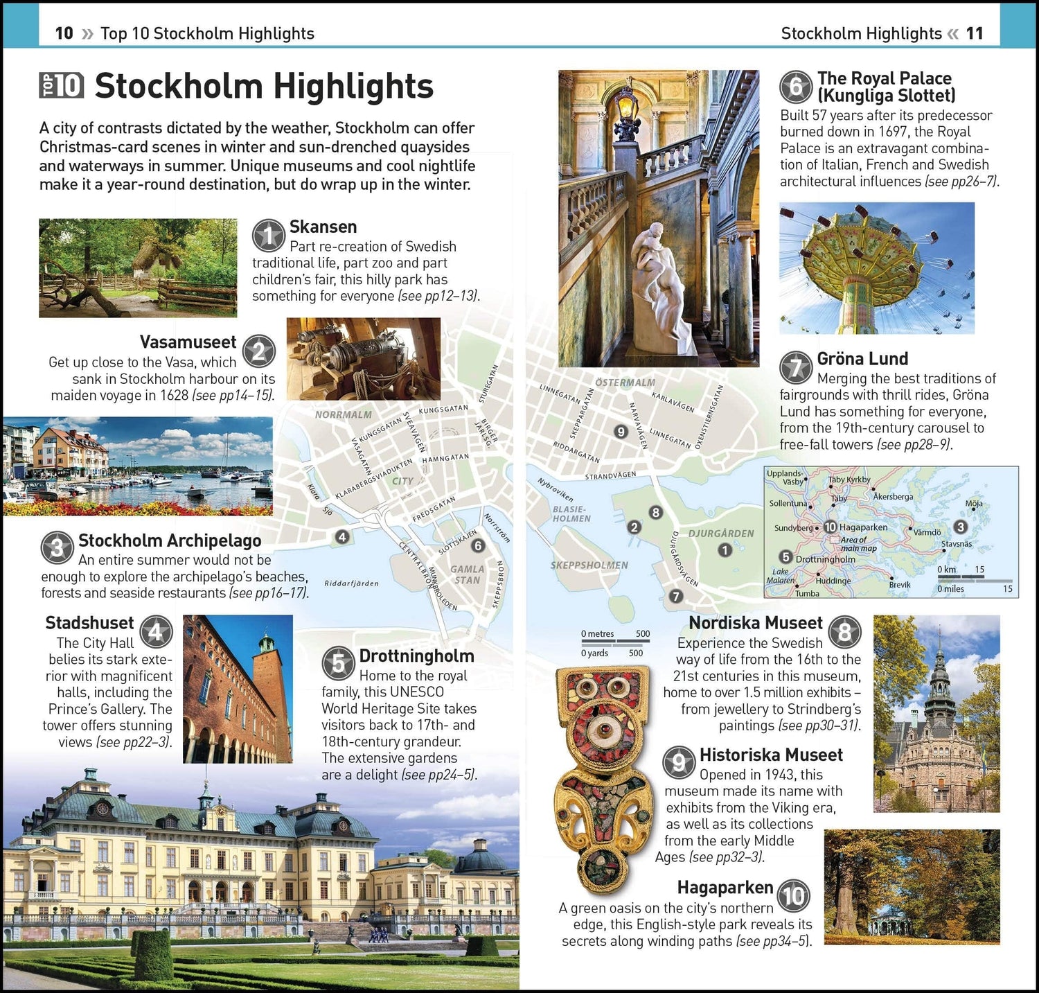 Guide de voyage (en anglais) - Top 10 Stockholm 2025 | Eyewitness guide de voyage Eyewitness