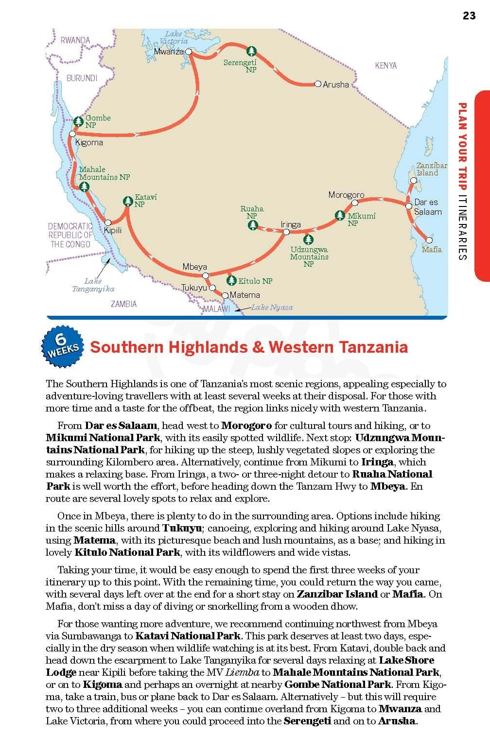 Guide de voyage (en anglais) - Tanzania 2023 | Lonely Planet guide de voyage Lonely Planet EN