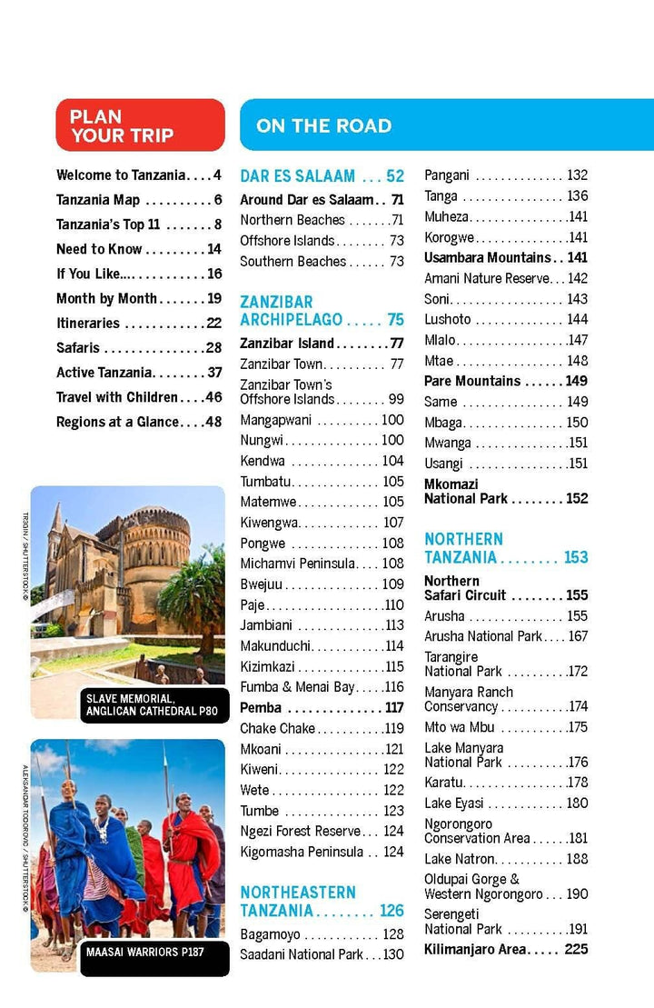 Guide de voyage (en anglais) - Tanzania | Lonely Planet guide de voyage Lonely Planet EN 