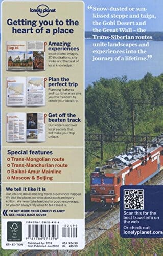 Travel guide (in English) - Trans-Siberian Railway | Lonely Planet
