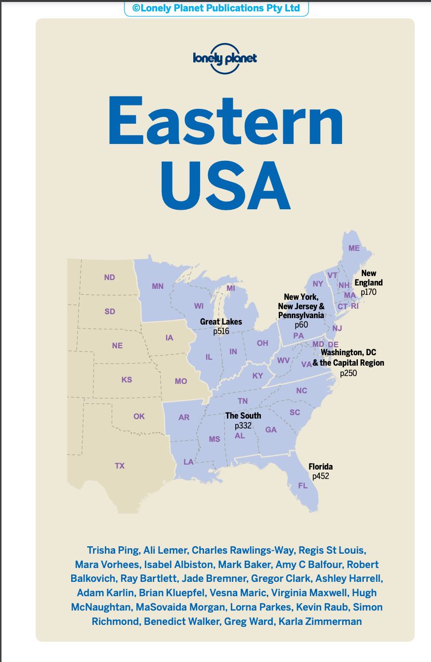 Guide de voyage (en anglais) - USA Eastern | Lonely Planet guide de voyage Lonely Planet EN 