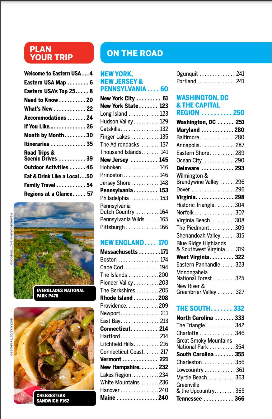 Guide de voyage (en anglais) - USA Eastern | Lonely Planet guide de voyage Lonely Planet EN 