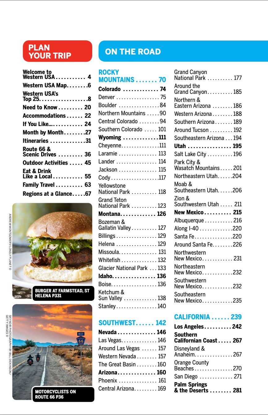 Guide de voyage (en anglais) - USA Western | Lonely Planet guide de voyage Lonely Planet EN 