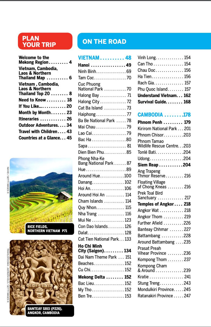 Guide de voyage (en anglais) - Vietnam, Cambodia, Laos & Northern Thailand - Édition 2021 | Lonely Planet guide de voyage Lonely Planet EN 