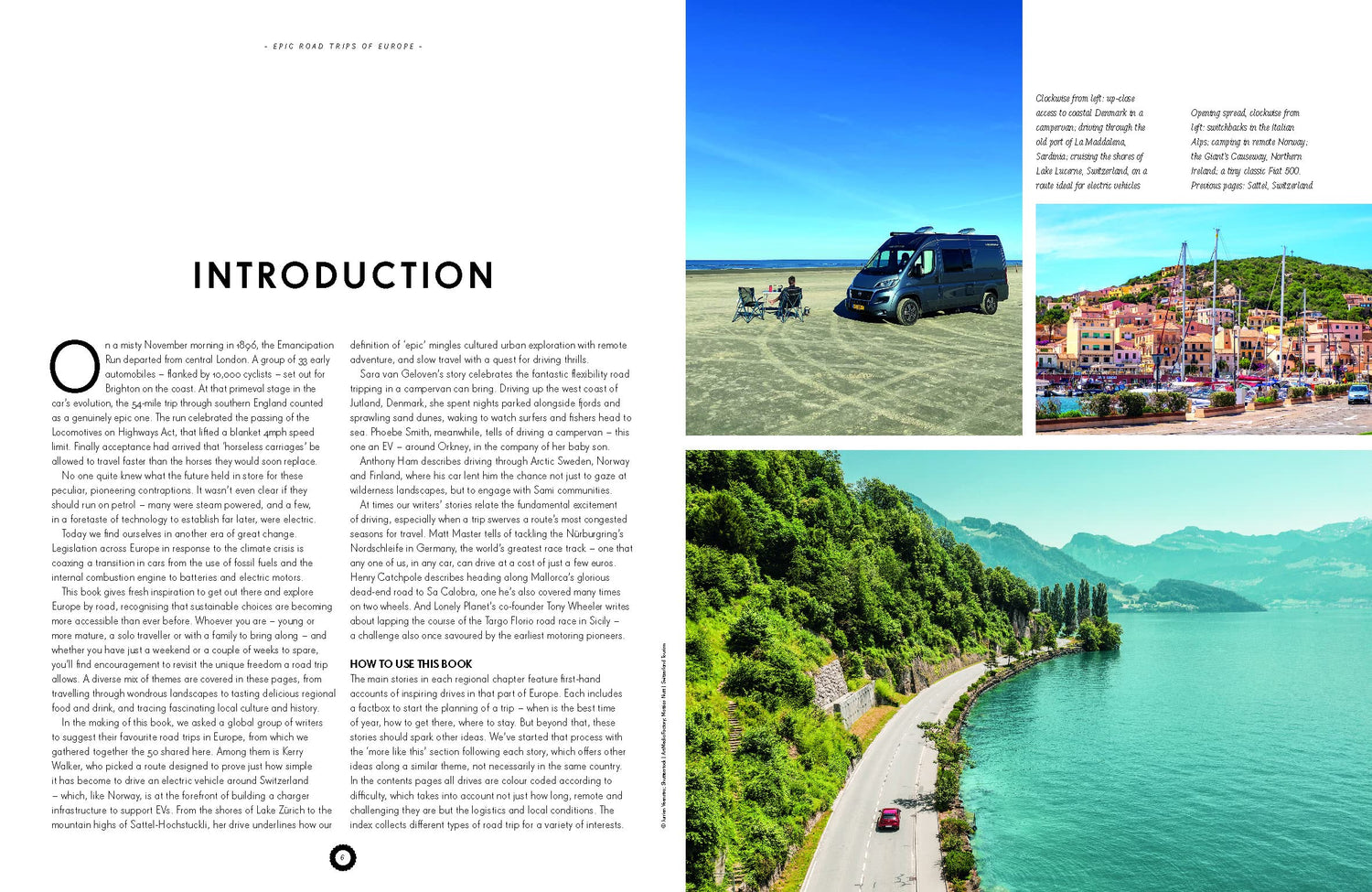 Guide de voyage (en anglais) : Epic Road Trip of Europe | Lonely Planet guide de voyage Lonely Planet EN