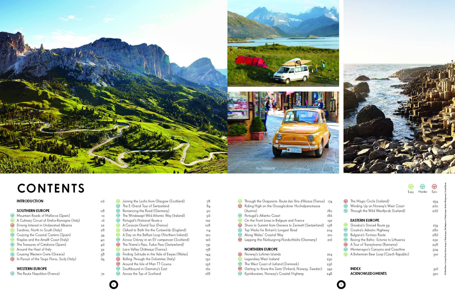 Guide de voyage (en anglais) : Epic Road Trip of Europe | Lonely Planet guide de voyage Lonely Planet EN