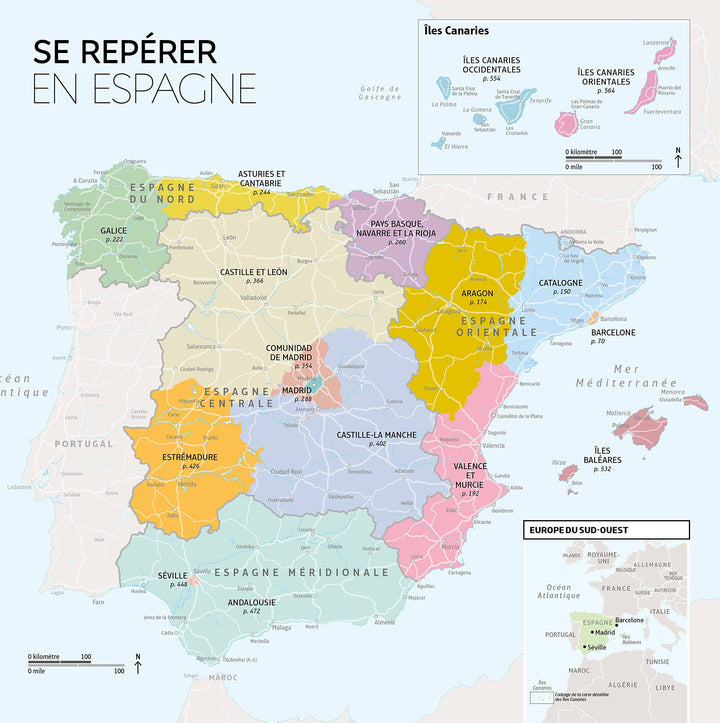 Guide de voyage - Espagne avec Baléares & Canaries - Édition 2021 | Guides Voir guide de voyage Guides Voir 